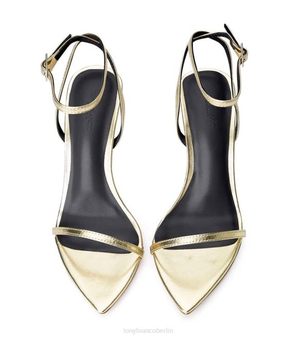 Stöckelschuhe| de Tony Bianco Frauen Myra-Heels Gold-Nappa-Metallic 4624103